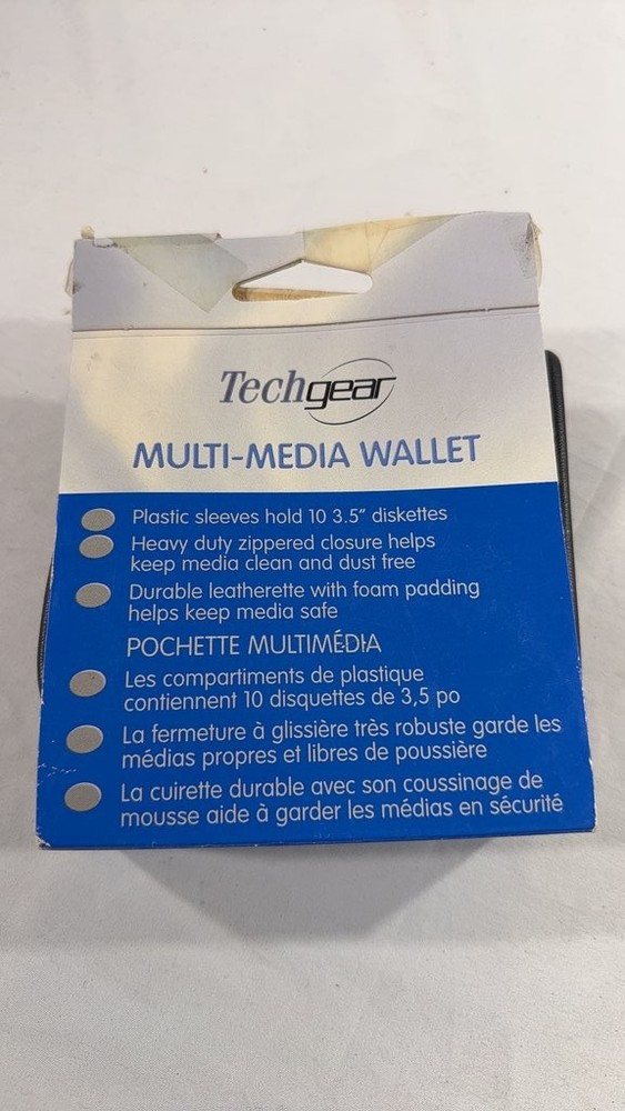 Techgear Multi-Media Wallet for 3.5" Diskettes