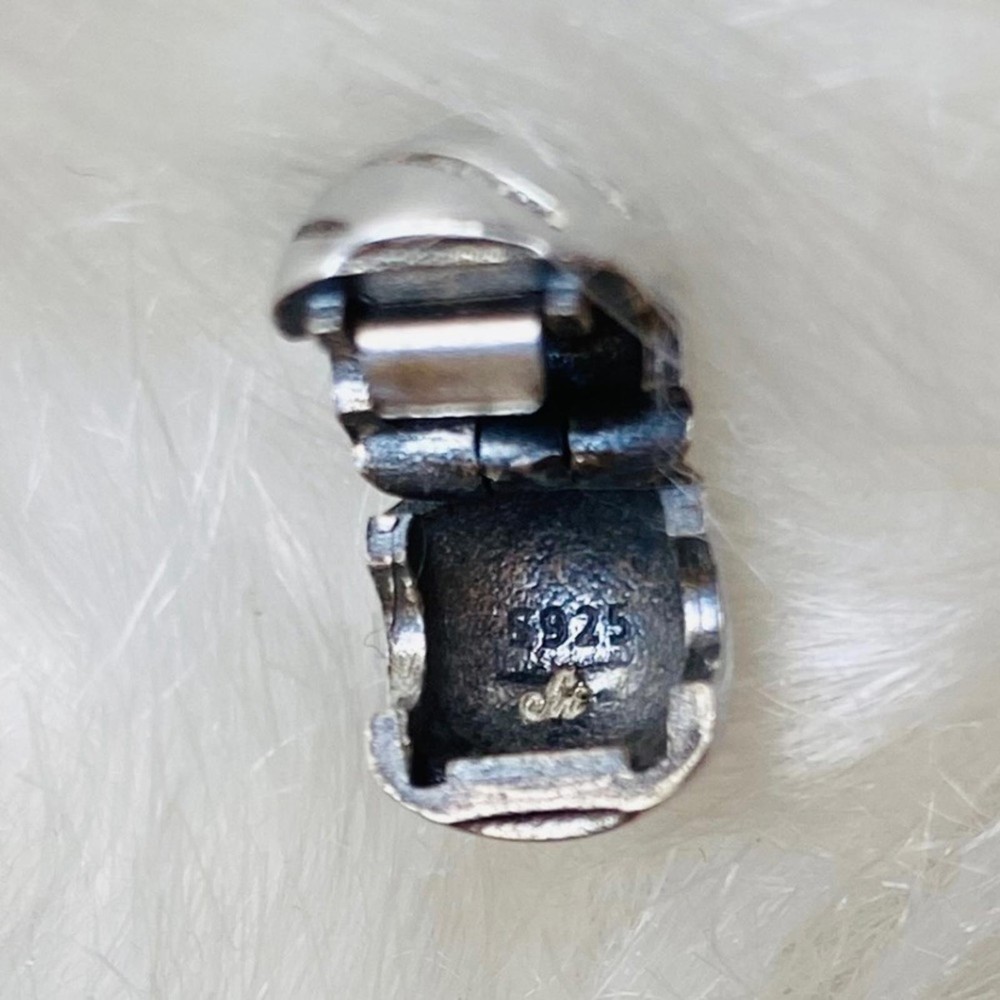 Sterling Silver 925 Clip Charm Bead