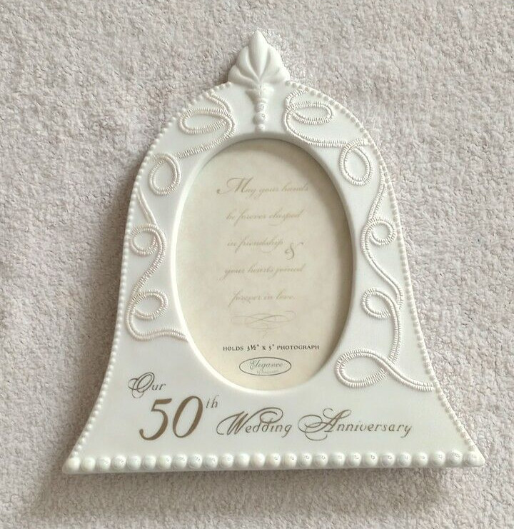 Vintage Elegance 50th Anniversary Frame New in Box