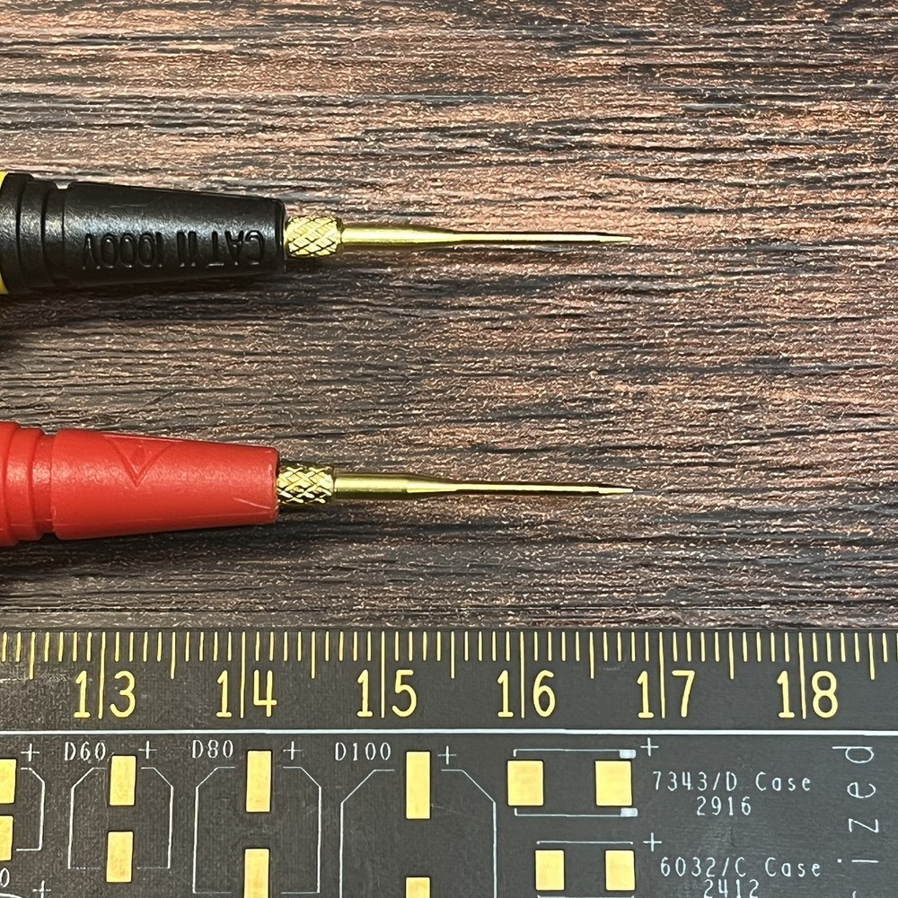 Mechanic Precision Multimeter Probe Set With Replaceable Tips