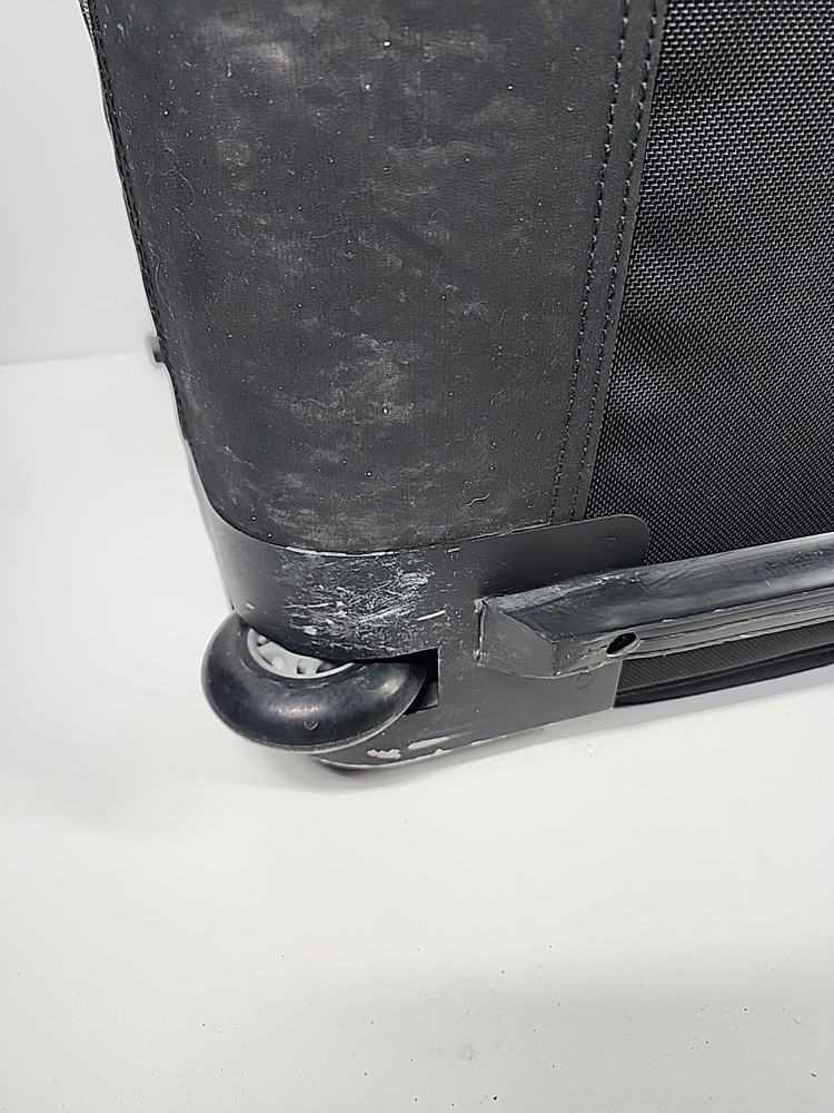 Force Protector Deployment Bag Military Black Rolling Padded Duffle Bag