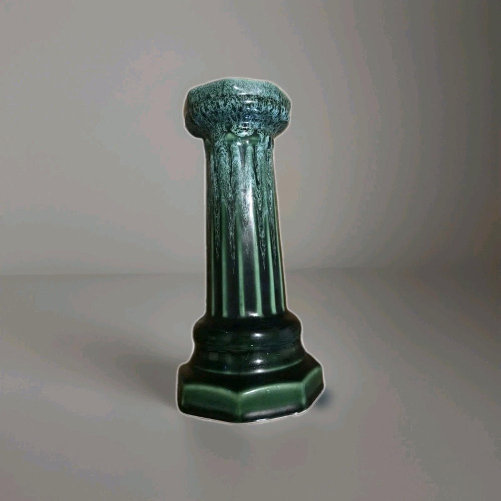 McCoy Pottery Pedestal - Green