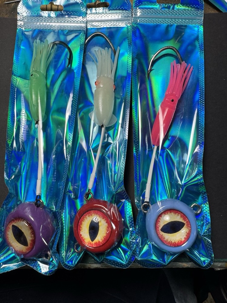 NORTHMAN COD JIGGING LURE PACK 3 LURES MUPPET COD FISHING KILLER LURES