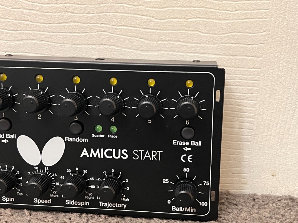 Butterfly Amicus Start Table Tennis Robot Control Panel Only