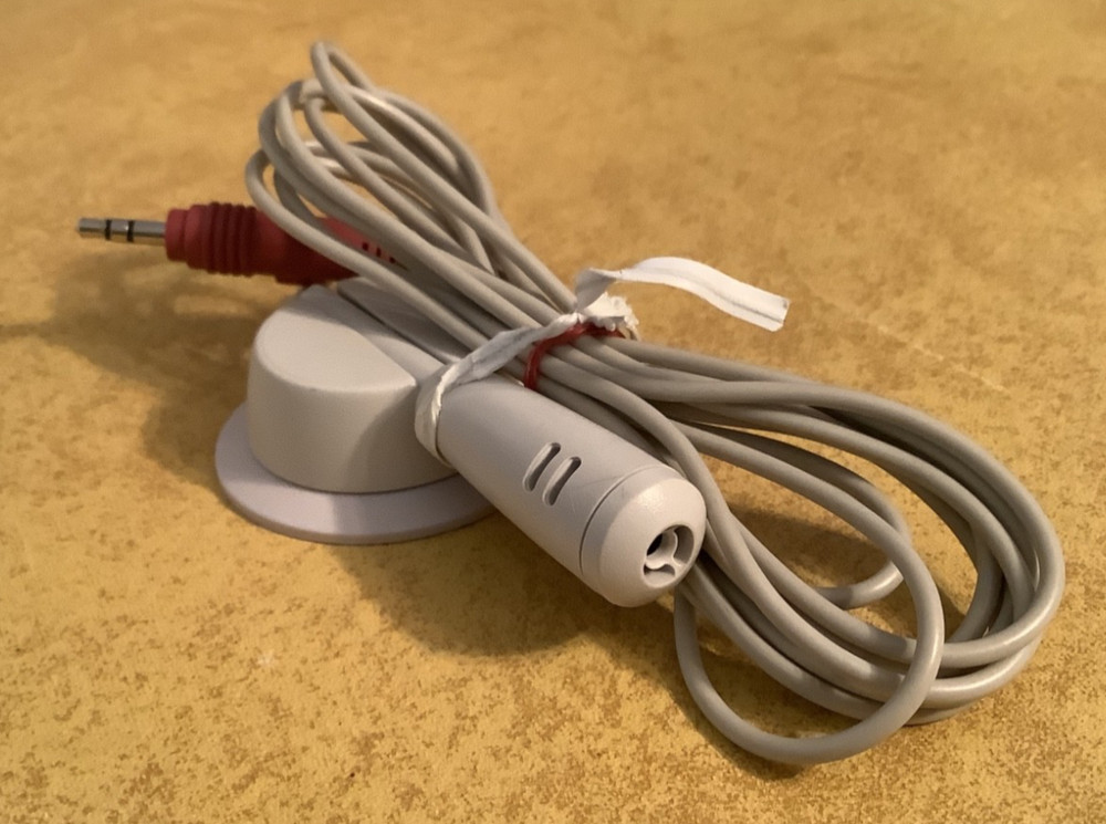 computer microphone with holder