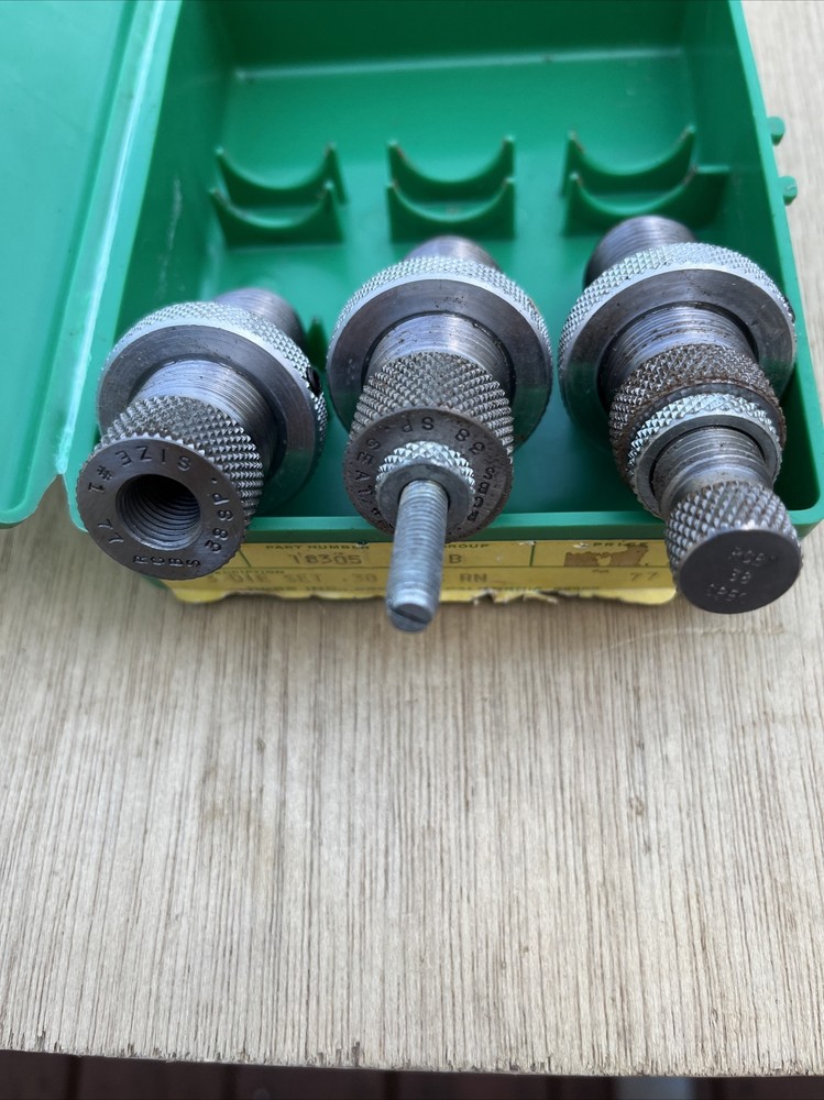 RCBS .38 SPECIAL RELOADING DIE SET OF THREE