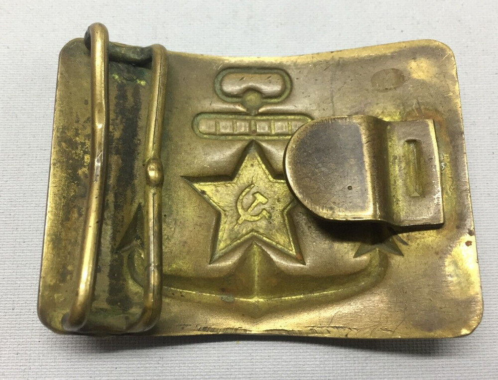 USSR military belt buckles
