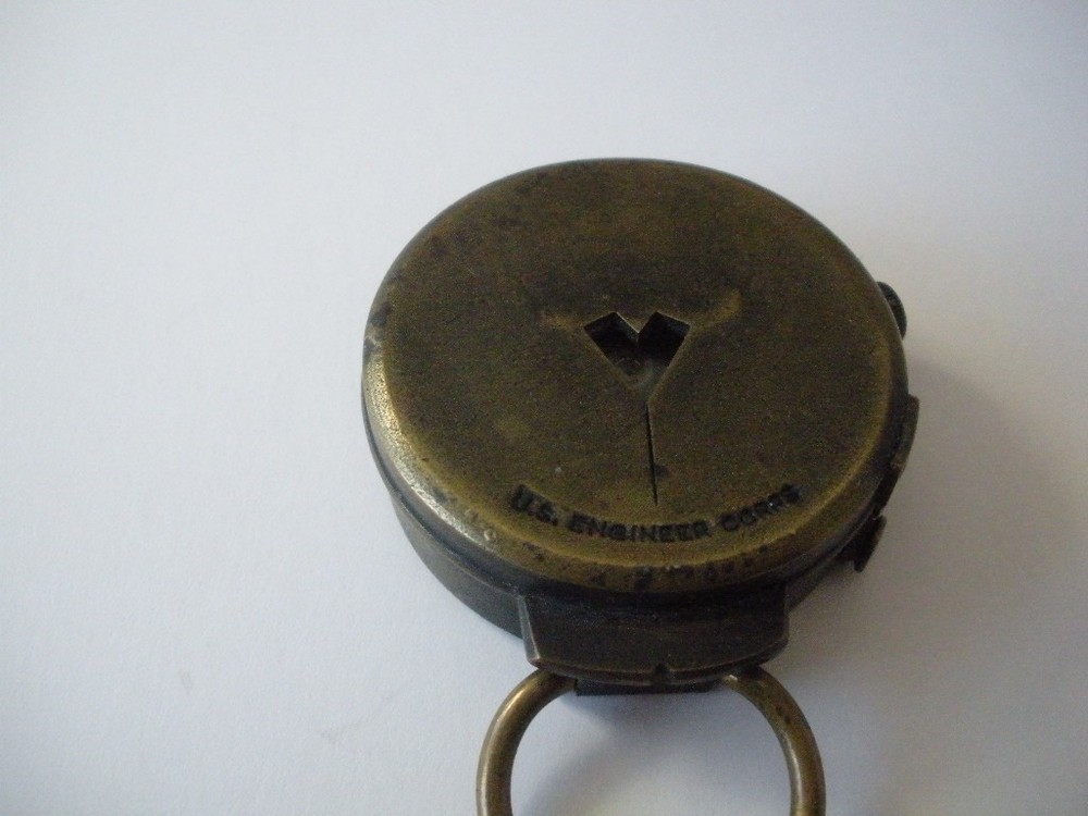 WW1 Plan LTD Neuchatel Switzerland compass US emgineer corps