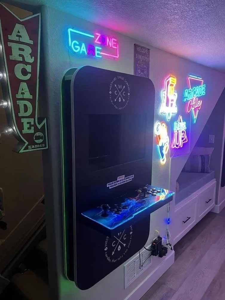 Retro Wall Mounted Arcade