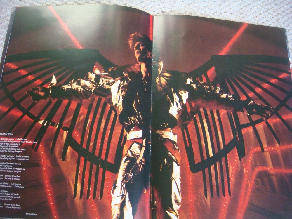 1987 David Bowie The Glass Spider Tour Programme & Ticket