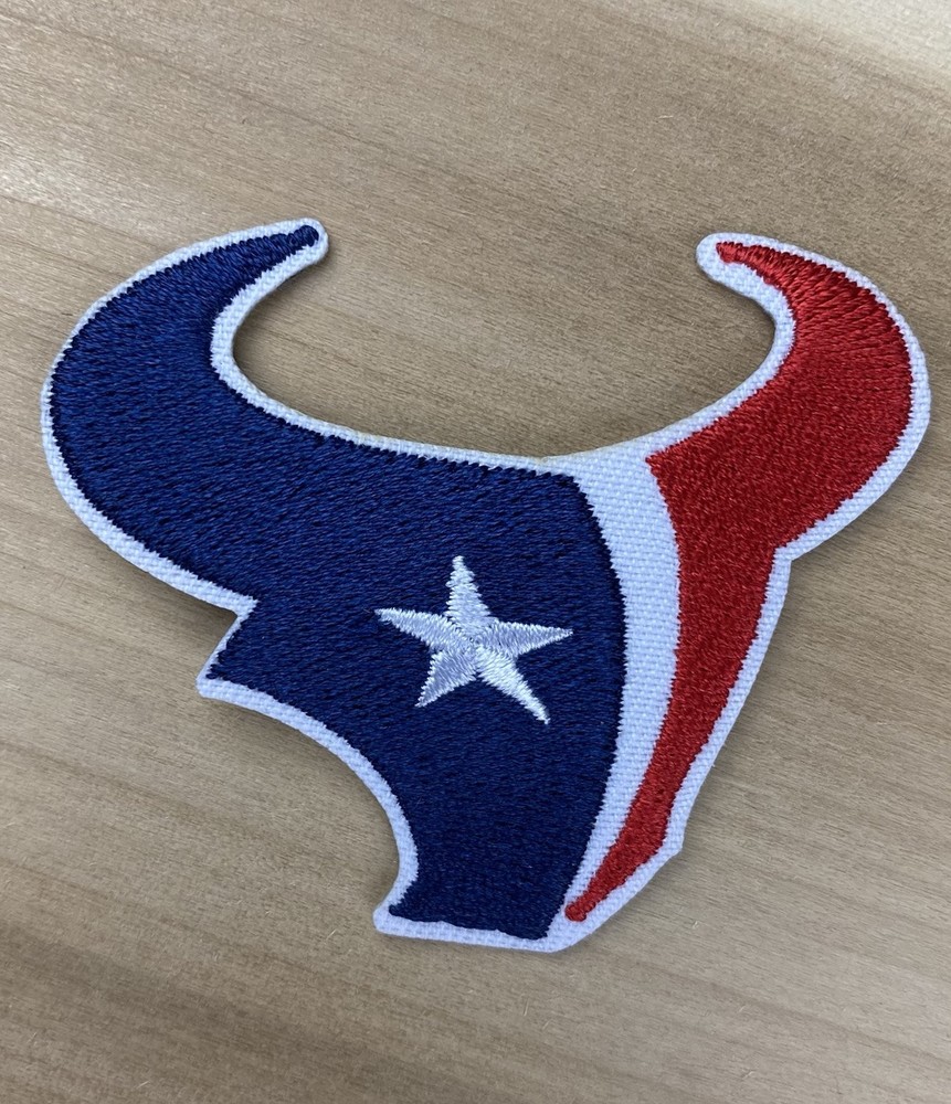 Houston Texans Embroidered Iron On Patch 3”x3”