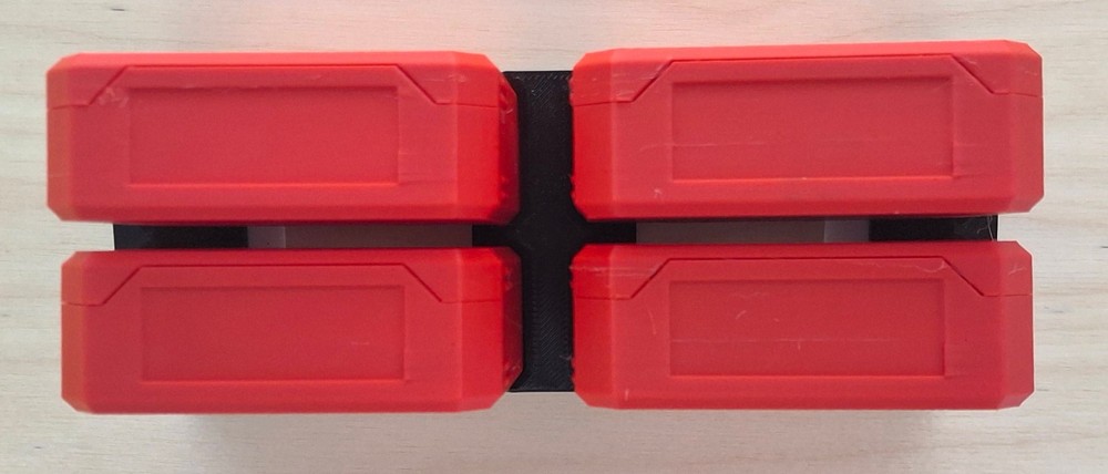 Wall Mount Hardware Organizer w/ Storage Boxes | 3D Printed Parts Bin | Modular