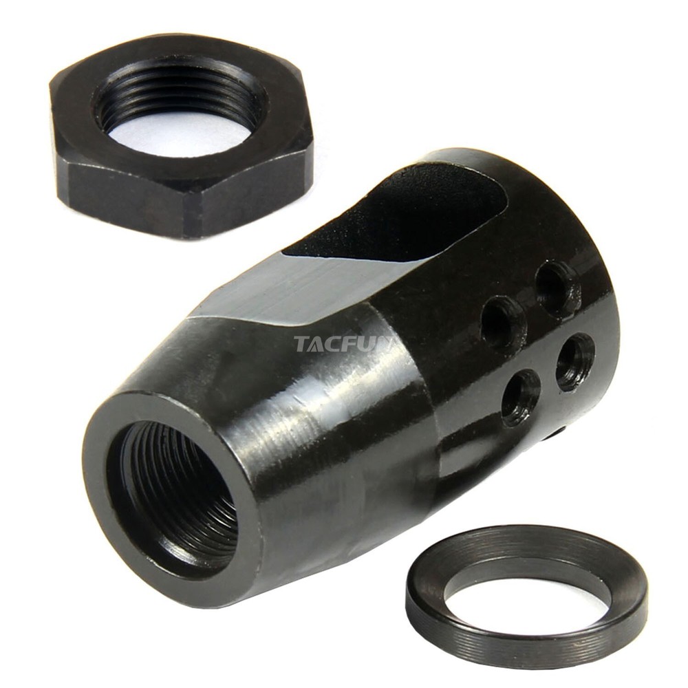 Compact Short Muzzle Brake 1S-P Type 5/8x24 TPI for .308