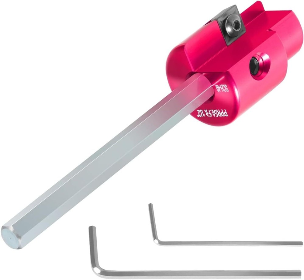 Plastic Pipe Fitting Reamer Plumbing Tool for SCH40 PVC, ABS, CPVC Socket Saver