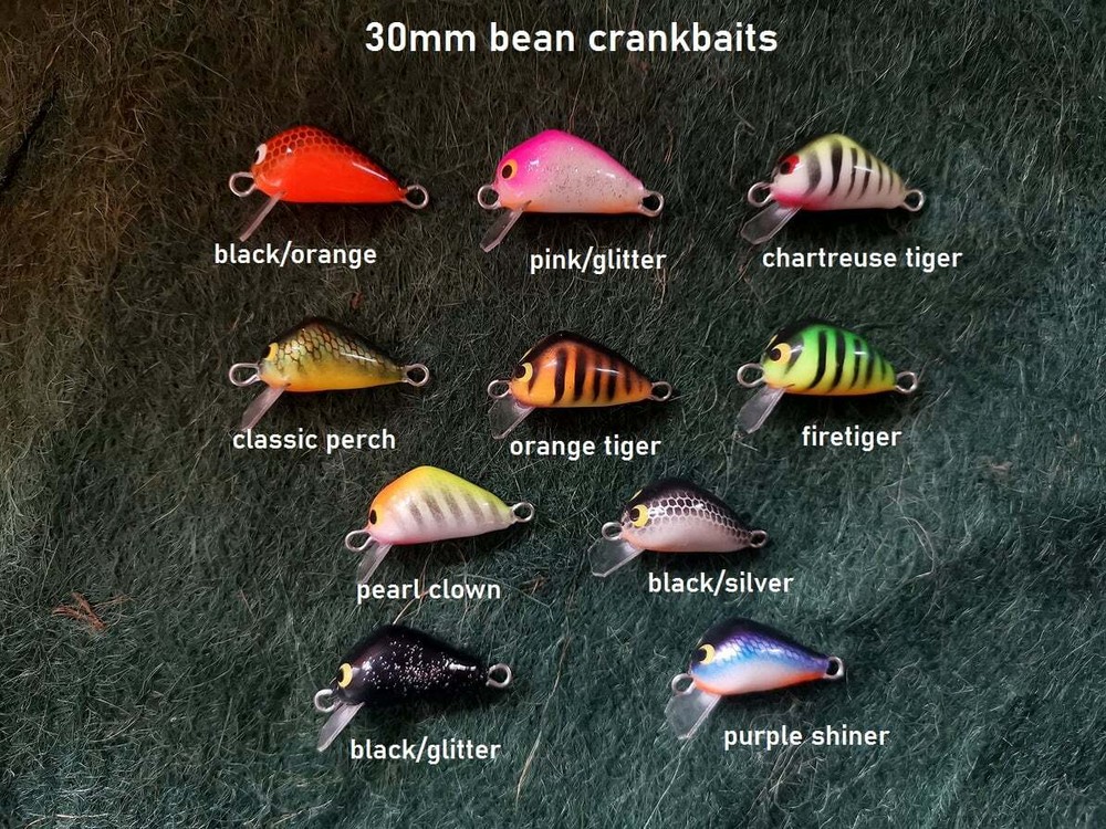 Mark Houghton Custom 30 mm Bean Crankbaits