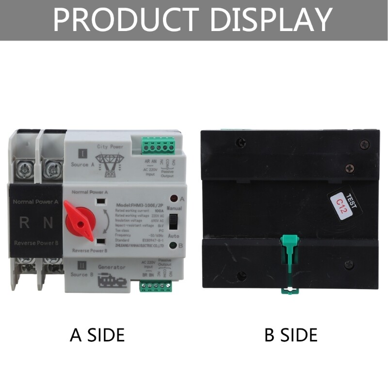 Electrical Selector Switches Generator Changeover Switches Automatic Transfer