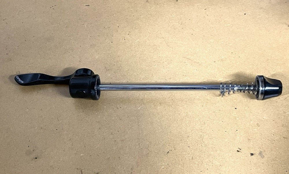 Velocity Front Wheel Skewer - Black - Clean