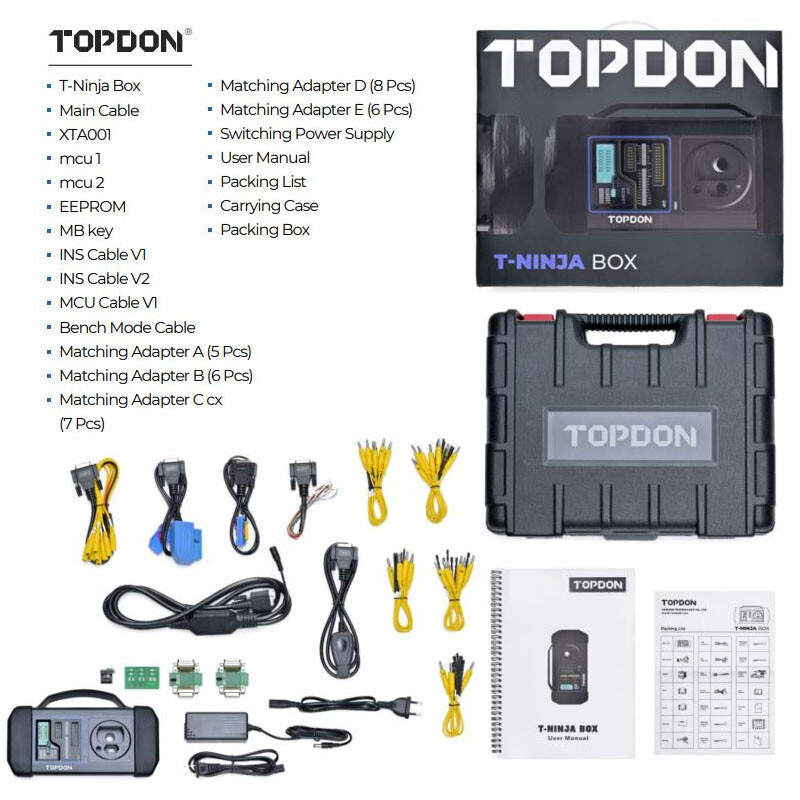 2026 TOPDON T-Ninja Box Advanced IMMO System + Key Programmer for Phoenix Series