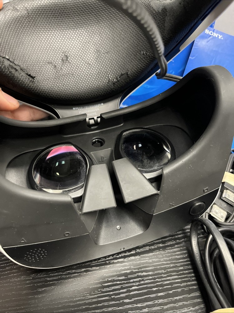 Sony PlayStation VR Headset Bundle Black White with Controllers and Camera