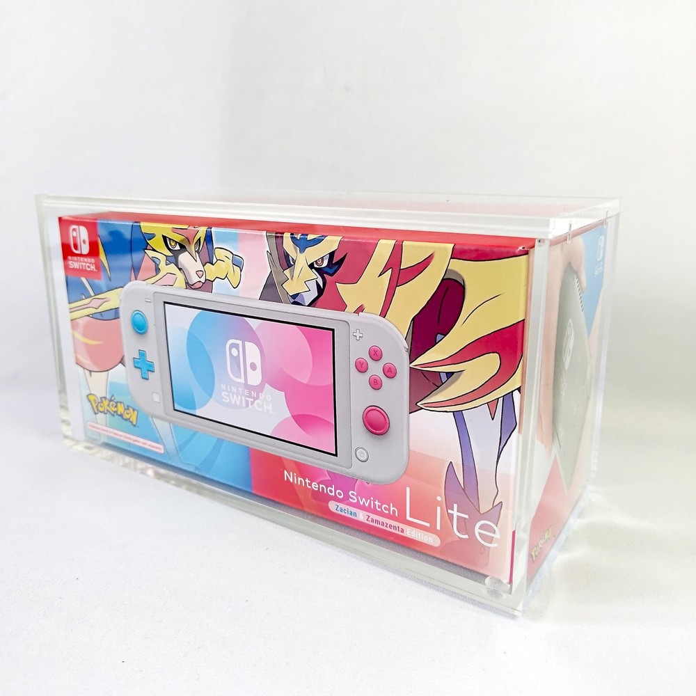 Acrylic Display Case for Nintendo Switch Lite Box Protector, Clear, Version 1