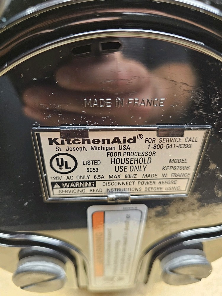 KitchenAid Food Processor Professional 670 KFP6700B Replacement Part Bowl (P5)