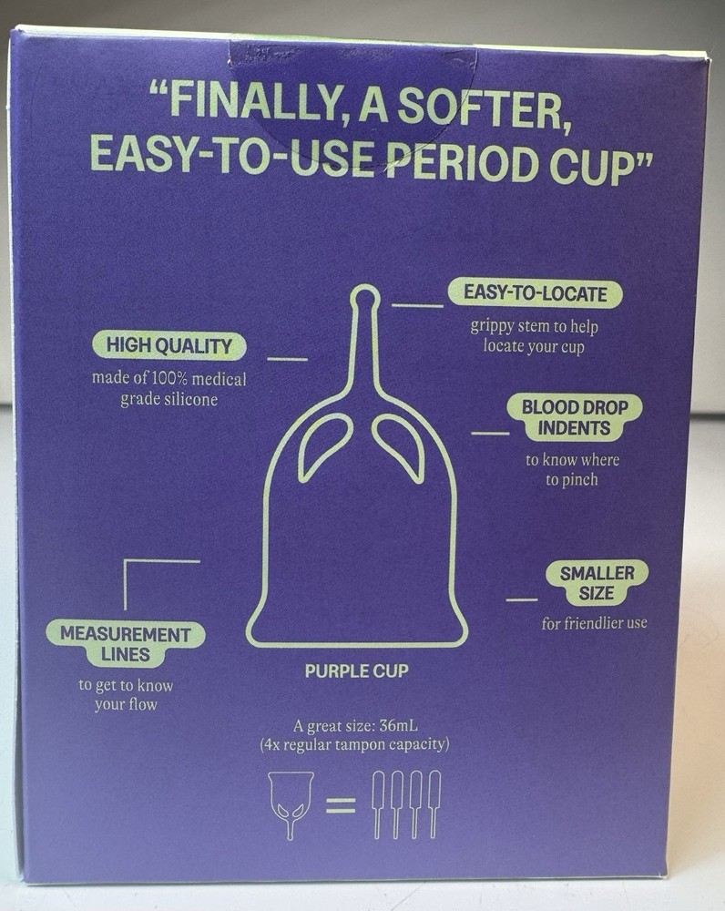 August The Perfect Starter Period Cup. Super Comfy.