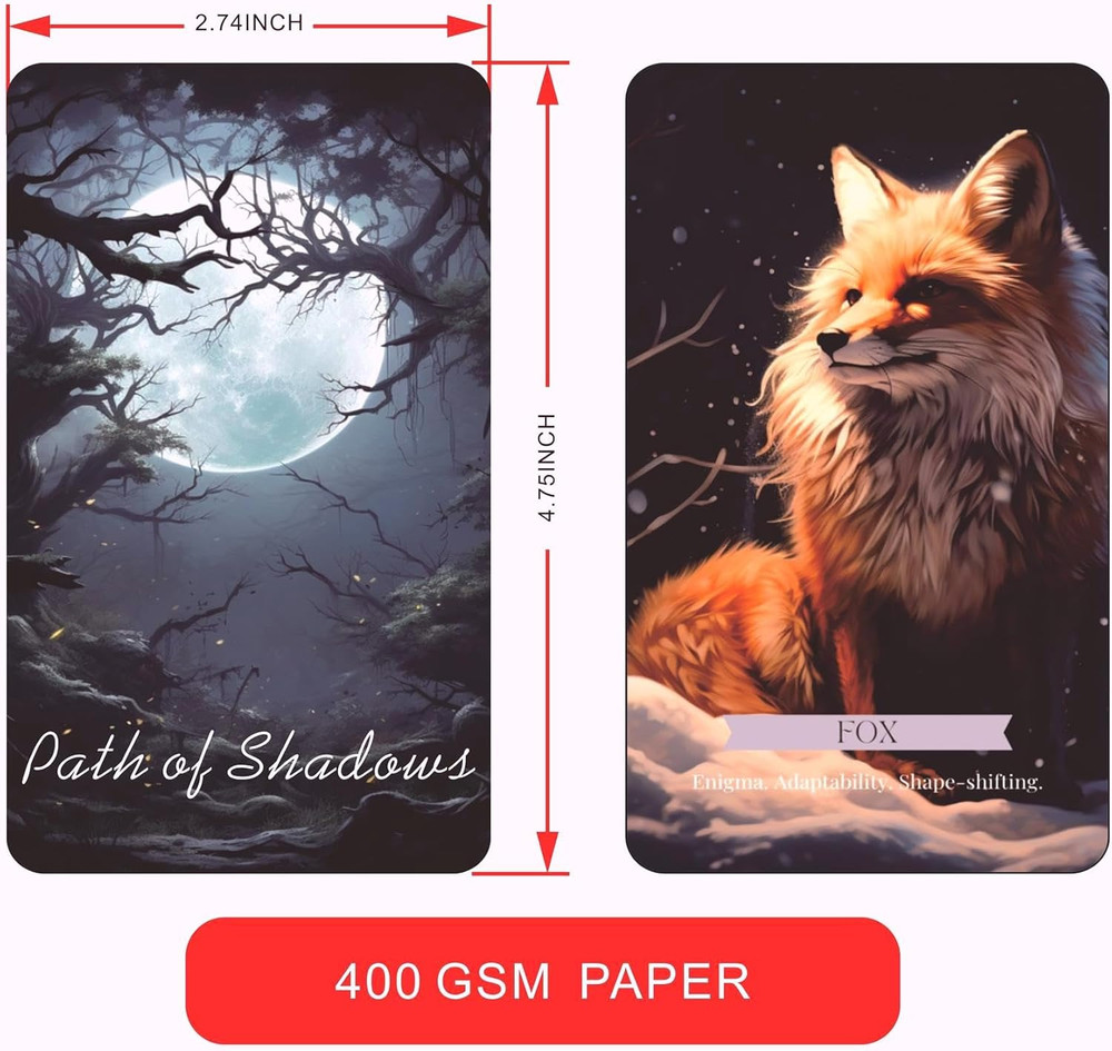 Path of Shadows Oracle Cards, Shadow Path Oracle Deck, Messages Tarot Cards from