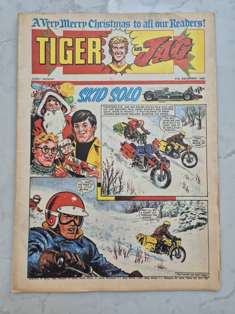 Tiger And Jag Comic 27 December 1969