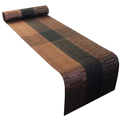 PIGCHCY Elegant Placemats with Matching Table Runner,Washable Durable Plastic Pl