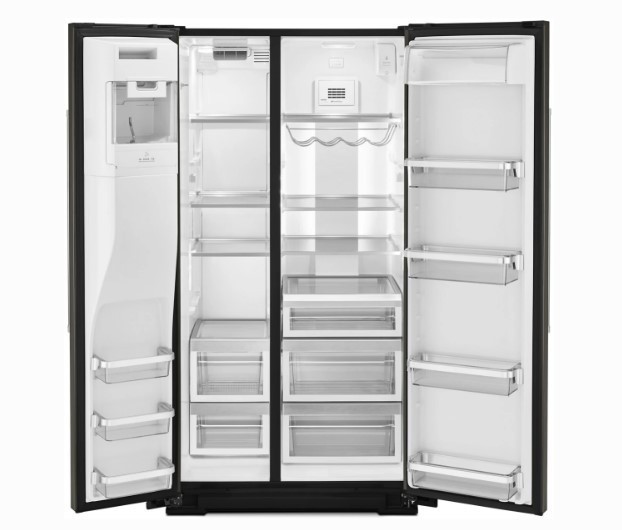 KitchenAid 36" Side-by-Side 24.8 cu. ft. Refrigerator - KRSF705HBS