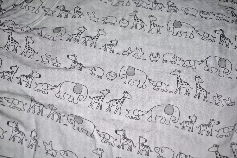 8S+ 9pc CLOUD ISLAND Two by Two Crib Set Quilt Comforter Blanket & Fitted Sheets