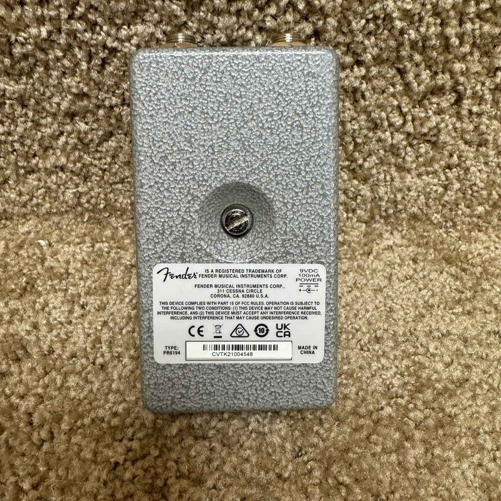 Fender HammerTone Flanger Pedal