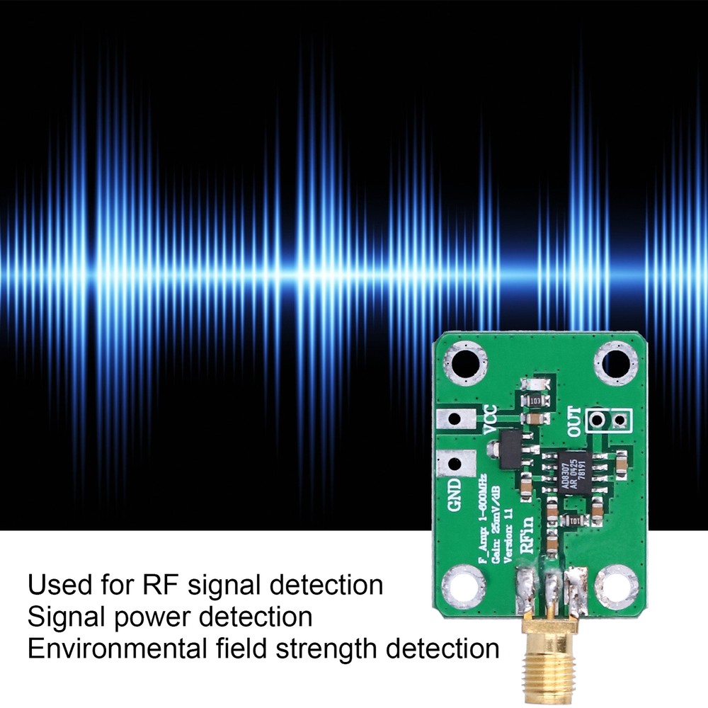 AD8307 Detector Module RF Power Meter Logarithmic Detection Components