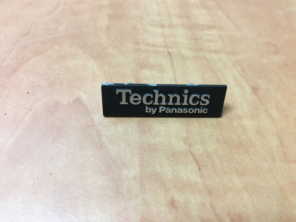 Technics SL-23 NAME PLATE for Turntable Vintage