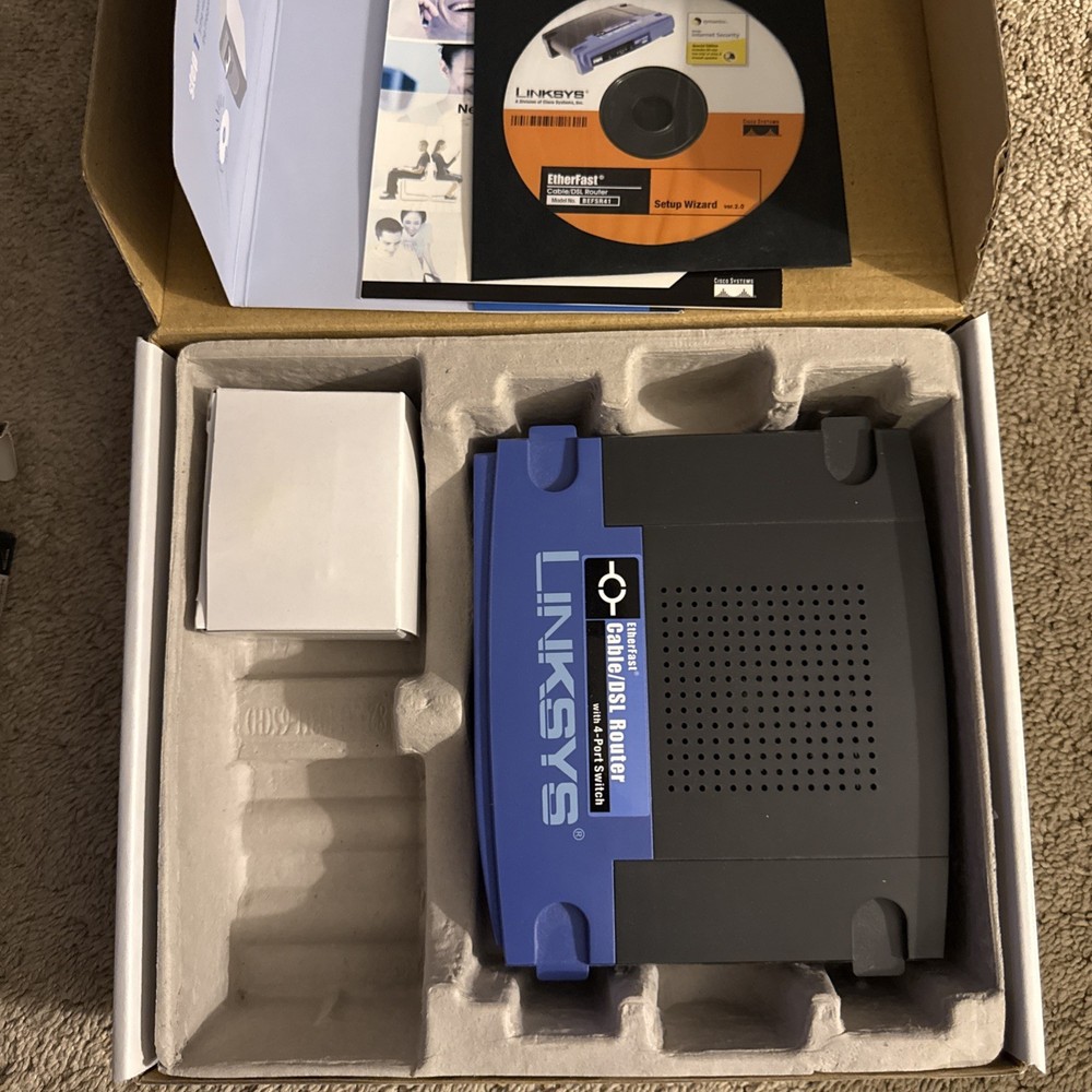 LinkSYS Ether Fast Cable/DSL Router 4-Port Switch