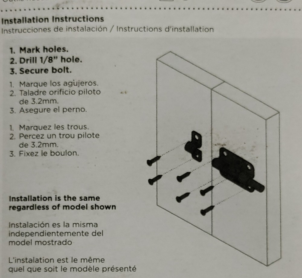 National Hardware Black Barrel Bolt Slide Latch Security Lock N151-621