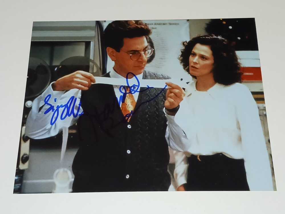 Harold Ramis Sigourney Weaver Ghostbusters Signed Autograph COA Authentication 2