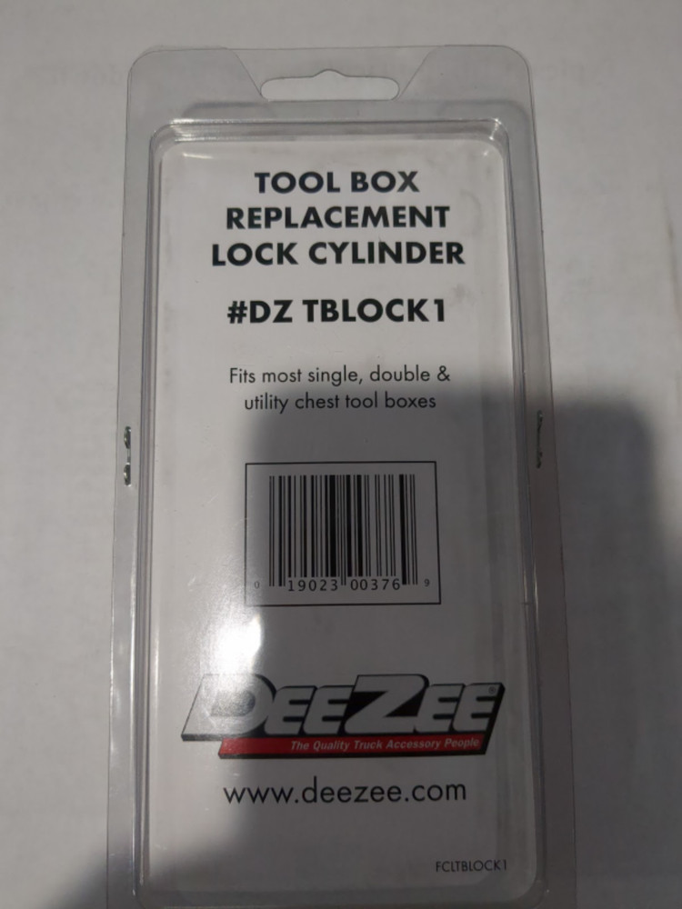DeeZee Tool box replacement lock cylinder