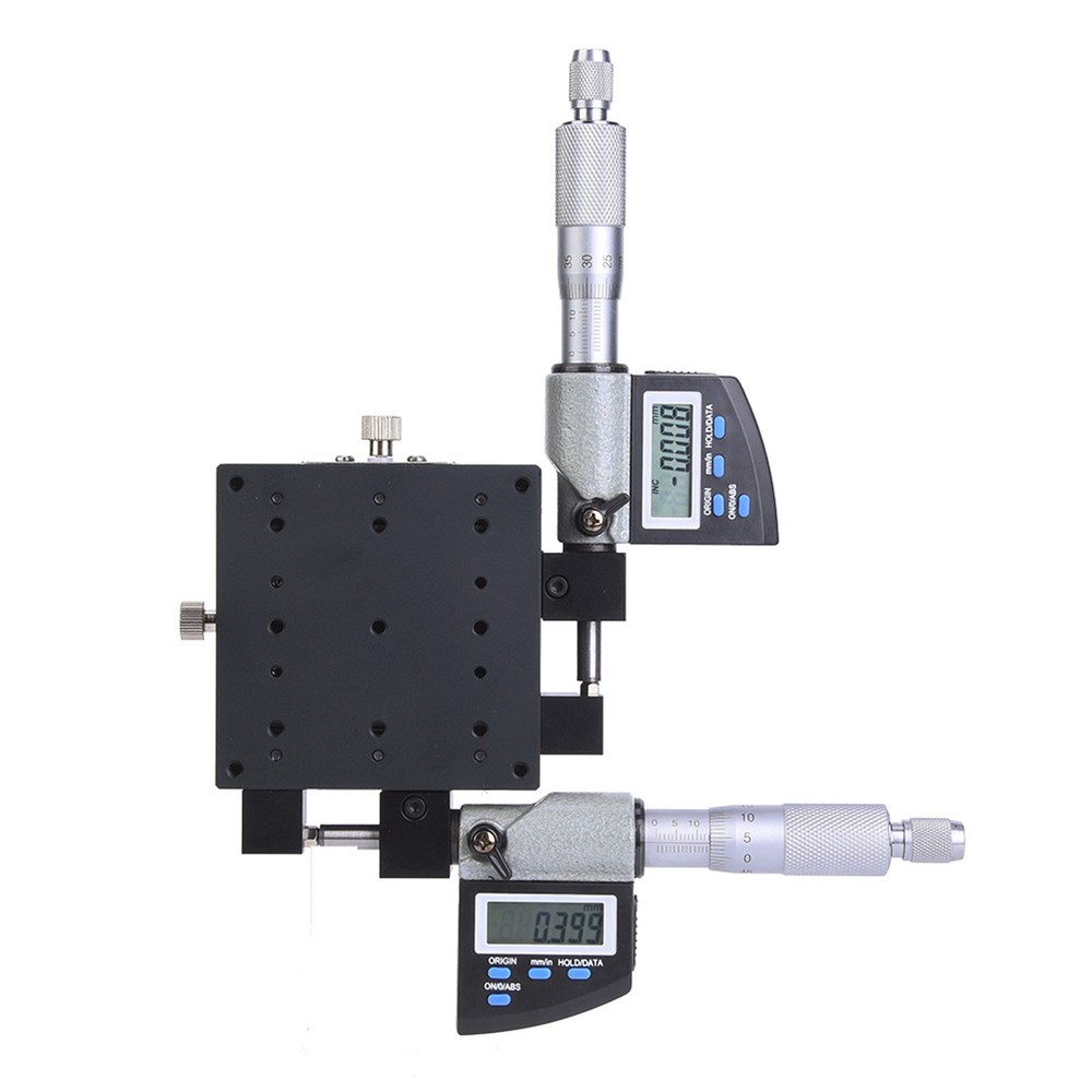Micrometer Platform Digital 8x8cm 0.002mm Linear Stage Platform Accessory Part