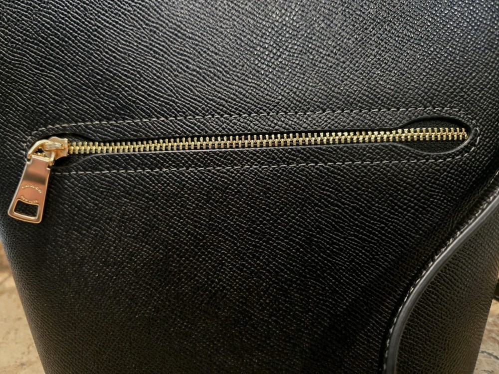Authentic Coach Logan Duffle Bag Black/Gold NWT $398