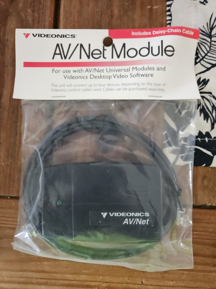 Videonics Av/net Module Plus Daisy Chain Cable Manl-0629-01