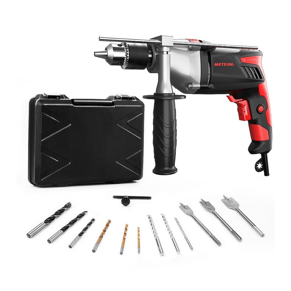 Hammer Drill 950W High Power Impact Drill Tool 13MM Keyed Chuck 17Variable Speed