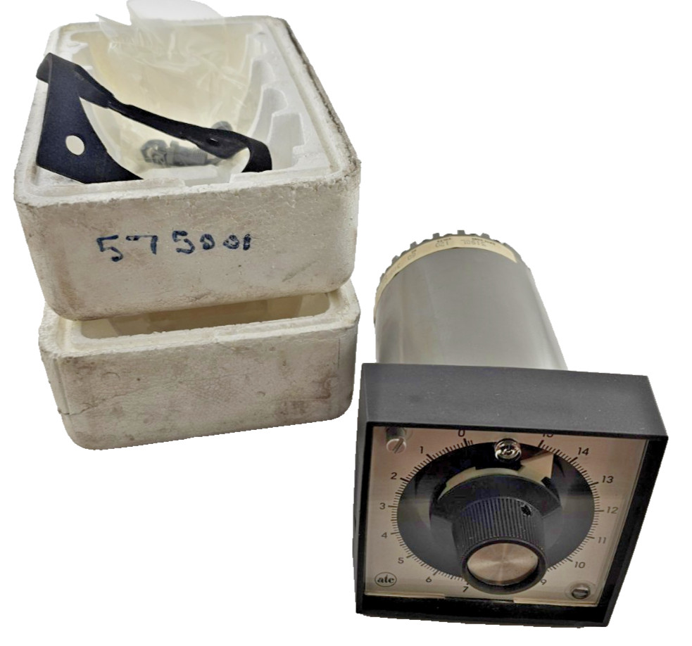ATC 305E015A20PX Analog Reset Timer 305E Series Time Delay Control 0-15 minute
