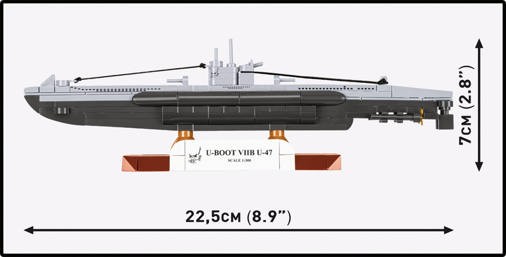 COBI U-Boot VIIB U-47 Set 4858