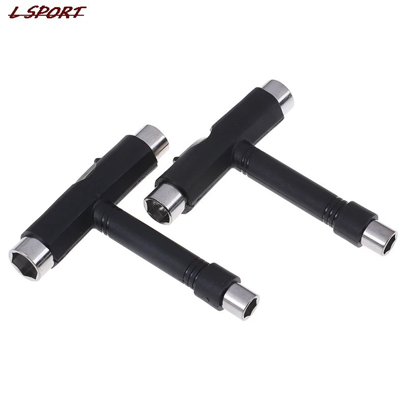 Skateboard T Tool Multi Function Wrench Roller Skate Repair Tool