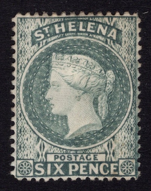 ST. HELENA 1884-94 6d GREY, SG 44, MINT, CAT. £48