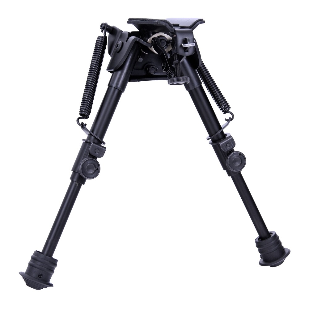 Aimtech Warhammer 6-9" Pivot Bipod Harris Style Stud Mount Folding 10855