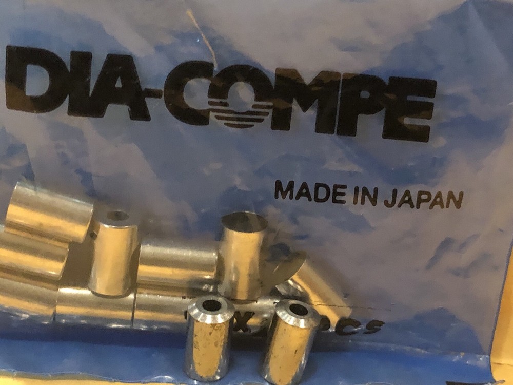 2 NOS Dia Compe Ferrules 5 X 10 mm