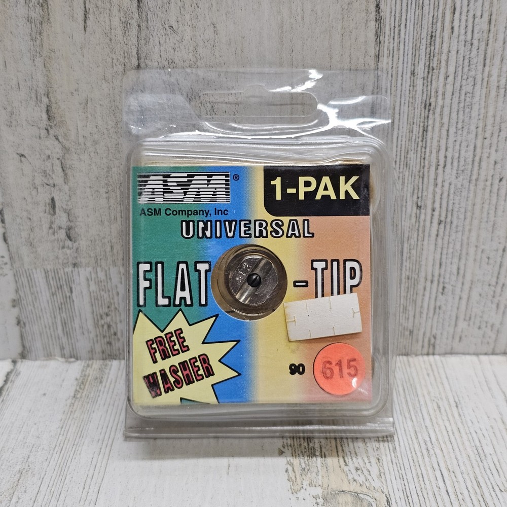 ASM Airless Spay Tip Universal Flat 90-615