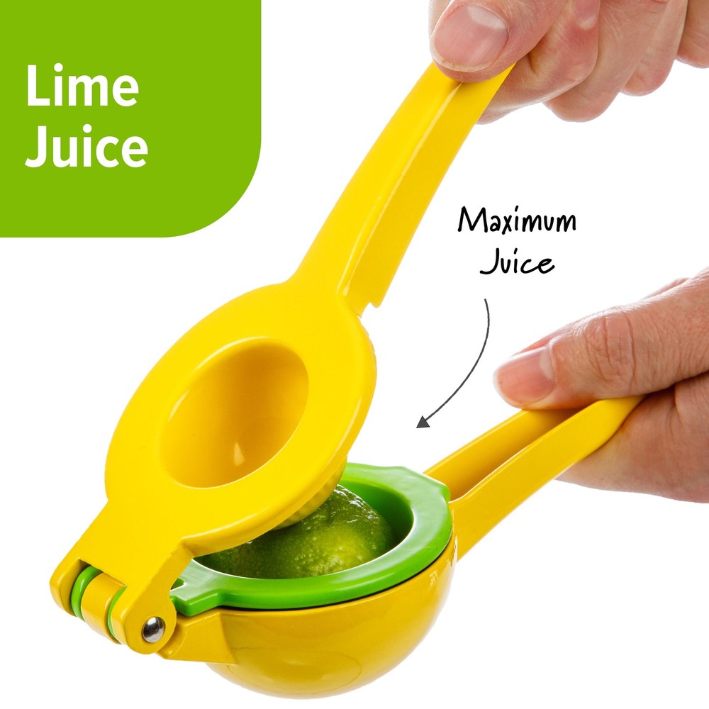 New PrepSolutions 2-in-1 Dual-Cavity Lemon Lime Squeezer